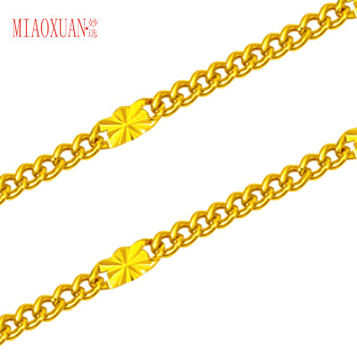 

Wonderful jewelry ladies plated gold side chain