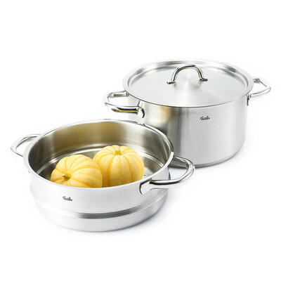 

Jingdong supermarket Fisi Le Fissler soup pot family series 24 cm with steamer