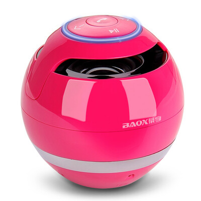 

Наслаждайтесь насилие динамики (BAOX) BX662 Bluetooth компьютер маленький стерео мини портативный сабвуфер красный