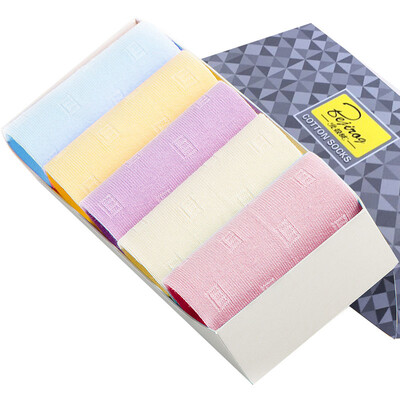 

[Jingdong supermarket] Arctic cashmere socks socks anti-off movement leisure cotton socks women's cotton socks in the tube socks 5 pairs of mixed gift box women's cylinder solid color