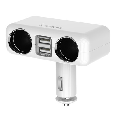 

MEIDI Car Charger Dual USB 48A Car Charger Adapter 80W 2 Socket Car Cigarette Lighter Splitter Car Charger for the phone Ipad