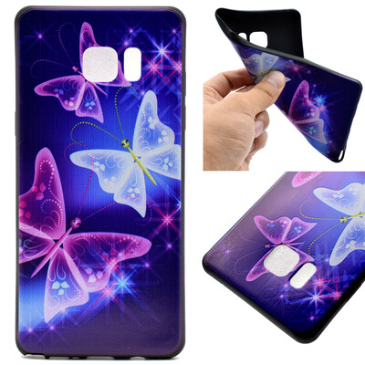 

Star Butterfly Pattern Soft Thin TPU Rubber Silicone Gel Case Cover for Samsung Galaxy Note 7