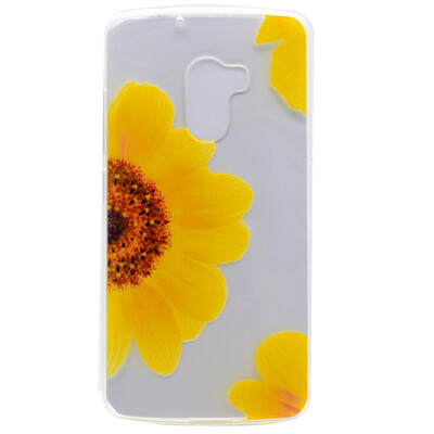 

Sunflower Pattern Soft Thin TPU Rubber Silicone Gel Case Cover for Lenovo Vibe K4 NoteA7010