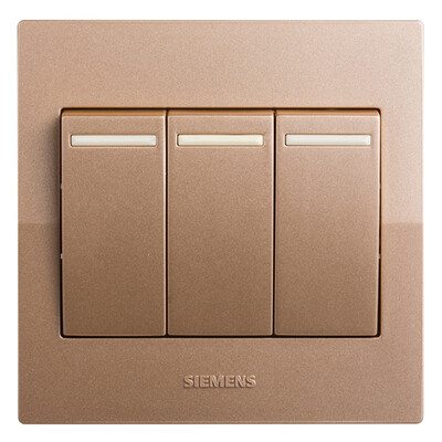 

Siemens (SIEMENS) 5TA80323NC03 три открытых одного управления Yue перемещаются с флуоресцентным (золото шампанского)