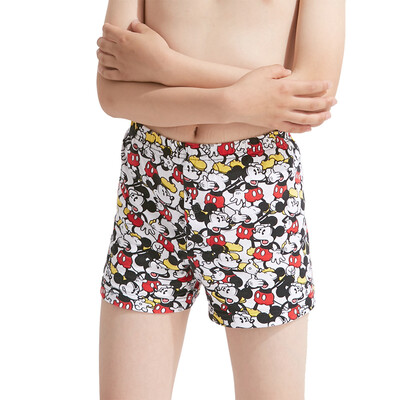 

Jingdong Supermarket] BXMAN children's underwear cotton boy flat pants cartoon cartoon an armband pants 2 loaded 160