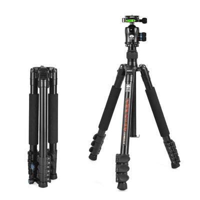 

SIRUI Tripod ET1004K10X with PTZ Canon Nikon SLR Camera Tripod Aluminum Rake Buckle SLR Camera Tripod Portable Travel