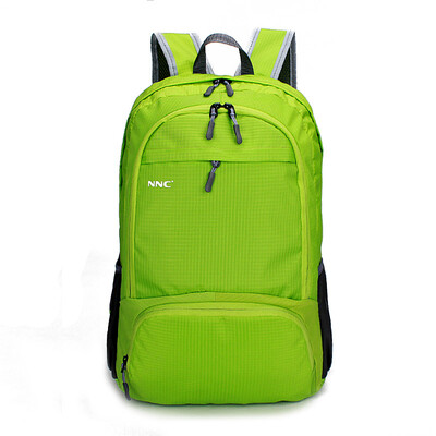 

NNC 0703012 Unisex Daily Shoulder Bag Light Travel Backpack Skin Bag Folding Compression Carry Bag Red