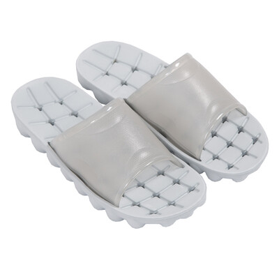 

Jingdong Supermarket] FOOJO bathroom slippers couple anti-skid slippers gray 40-41 yards