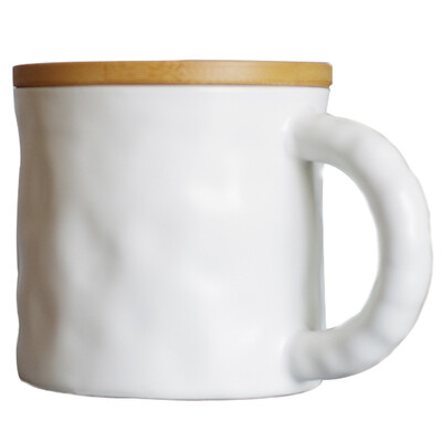 

【Jingdong Supermarket】 Gui Bao Mug Mars Star Series Creative Simple Ceramic Cup Mug Cup Cup Cup - White