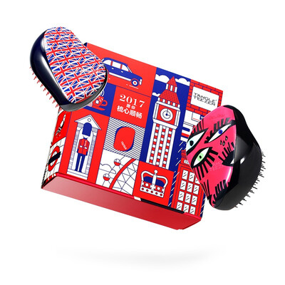 

TangleTeezer Jingdong подарочной коробке (портативные модели Pink Panther + бытовая Rose) (Pink Lady)