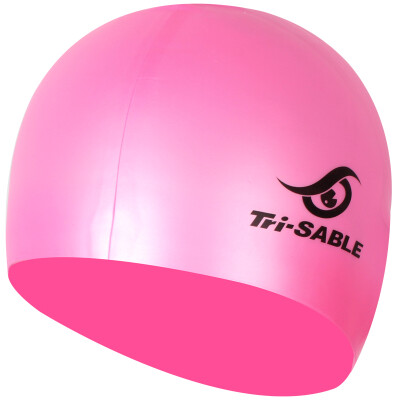 

SABLE Swimming Cap Silicone Waterproof Swimming Cap Soft and Comfortable Monochrome Swimming Cap