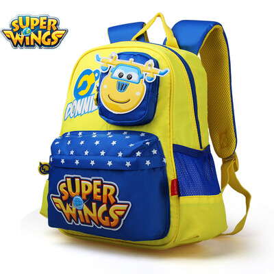 

Super Fei Xia school bag kindergarten bag music Le Di small love cool children&39s school bag boys&girls leisure packet BS0047 yellow multi-section