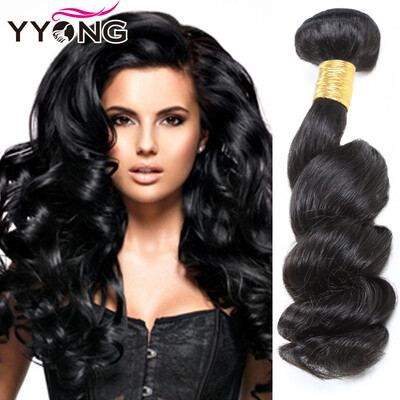 

YYONG Hair Company Peruvian Loose Wave 8A Grade Virgin Unprocessed Human Hair Weave Cheap Peruvian Virgin Hair 3 Bundle Deals