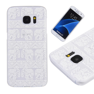 

Двенадцать цветов Pattern Мягкие Тонкие TPU резиновые силиконовые гель случае покрытия для SAMSUNG Galaxy S7