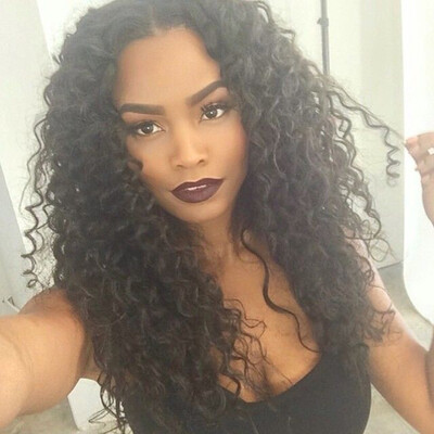 

Female Star Hair 7A Grade Glueless Full Lace Human Hair Wigs For Black Women Kinky Curly 130 Density 14-26 inch With Baby Hair