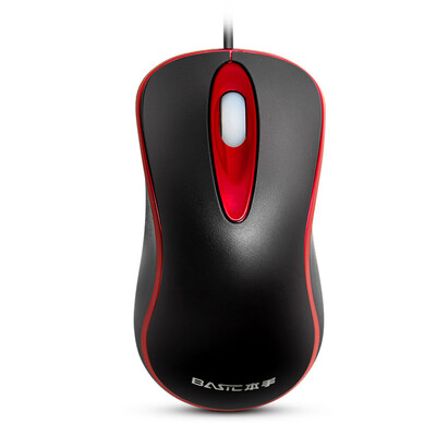 

M-966 mouse USB cable video game mouse red and black