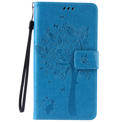 

Blue Tree Design PU Leather Flip Cover Wallet Card Holder Case for HUAWEI HONOR 4X