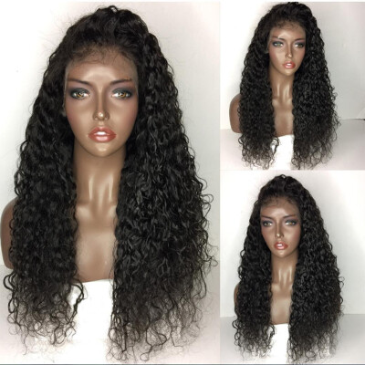 

Lace Front Human Hair Wigs 180% Density Grade 7A Brazilian Loose Curly Hair Glueless Full Lace Human Hair Wigs Human Lace Wigs