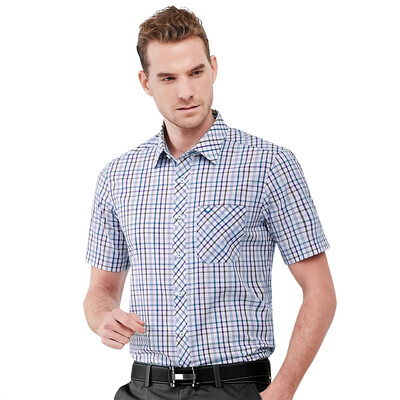

Virtue cotton casual men's short sleeve shirt