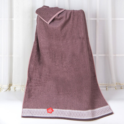 

Yaguang towel home textiles cotton plain off the peak towel towel soft water green green 360g / Article 68 * 138cm