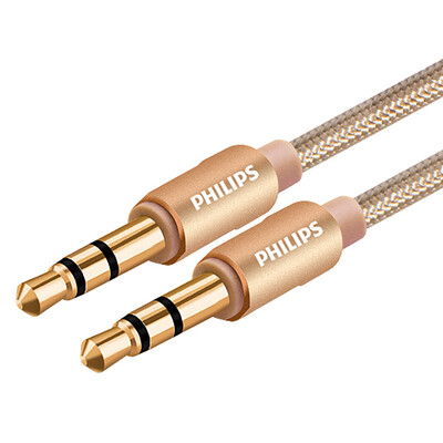 

Philips (PHILIPS) SWA5010C алюминиевый высококачественный стереофонический аудиокабель 3,5 аудиокабель для автомобилей AUX линия 2 метра