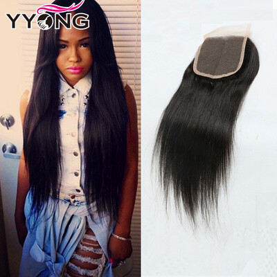 

Brazilian Silk Closure Straight 44 Human Hair Virgin Brazilian Lace Closure Cheap Lace Closure YYONG Hair Products Best Quality
