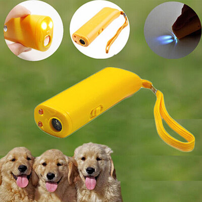 

MyMei Ultraschall Antibell Hundetrainer Hundeerziehung Repeller LED Taschenlampe Hund
