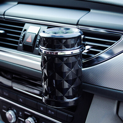 

New Portable Car Auto Led Travel Smoke Cigarette Ashtray Holder Cup Stand Buckets