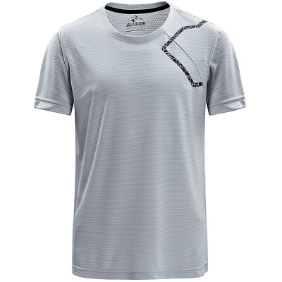 

Battlefield Jeep T-Shirt Outdoors Short Sleeve T-Shirt Men's Quick Dry Sports Short T-Shirt 17019ZT03 Dark Gray