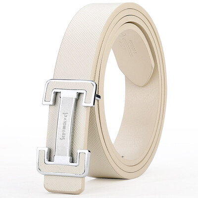 

Семь волков (SEPTWOLVES) Женские пояса Дикие моды Застежка Slip Брюки Пояс Belt Belt 7A328197000 Белый