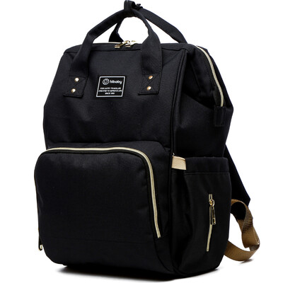 

aardman Mummy Bag Многофункциональная большая сумка Mummy Сумка Сумка Рюкзак Fashion Moms Pack HY-1706 Black