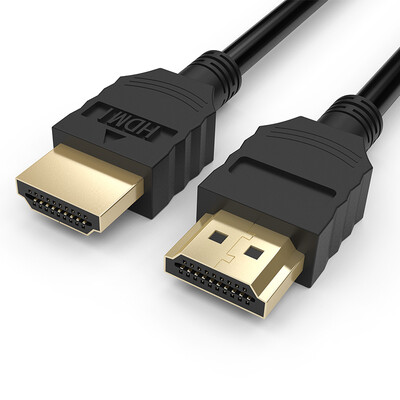 

QIC HTH4-20-BK HDMI Digital HD Head HD Interface Cable 20 Edition Notebook PC Projector Display Connector TV 3D Video Head Support HD 2k 4k 2 meters