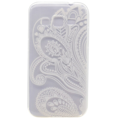 

Half flower Pattern Soft Thin TPU Rubber Silicone Gel Case Cover for Samsung Galaxy J2 2016/J210