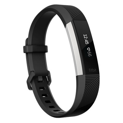 

Fitbit Alta HR Smart Fashion Heart Rate Bracelet Автоматическое распознавание движения Частота сердечных сокращений Мониторинг в реальном времени Автоматическая запись вовремя Caller ID VO2Max Измерение Черный L