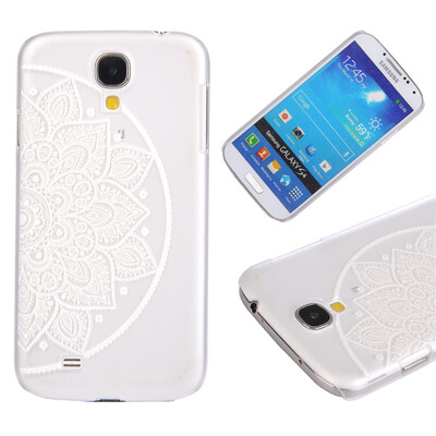 

Flower of semicircle Pattern Soft Thin TPU Rubber Silicone Gel Case Cover for SAMSUNG Galaxy S4