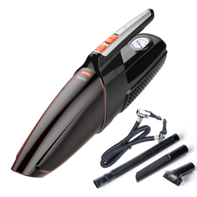 

Yantu 4 in 1 Multi-function Wet And Dry Dual Use Car Vacuum Cleaner Tire Inflator Pump Auto Air Compressor E02