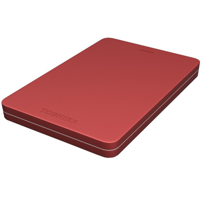 

Toshiba TOSHIBA series Alumy mobile hard disk USB30 2TB 25 Yingcun classic red