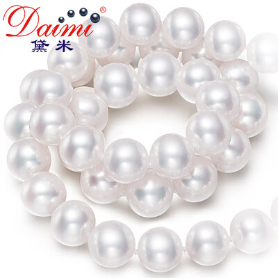 

Demi jewelry comparable to the selection of fine leisure shine is round freshwater pearl necklace to send my mother 8-9mm43cm