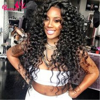 

unprocessed 8A Brazilian 3Bundles Deep Wave human hair Weaving virgin Brazilian hair natural color 8"~28