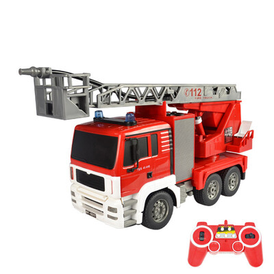 

Double Eagle remote control car E567-001 truck MAN TGS sprinkler fire truck children's toys car model boy gifts
