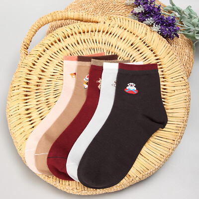 

Nanjiren Womenss Cotton Socks 5 pairs