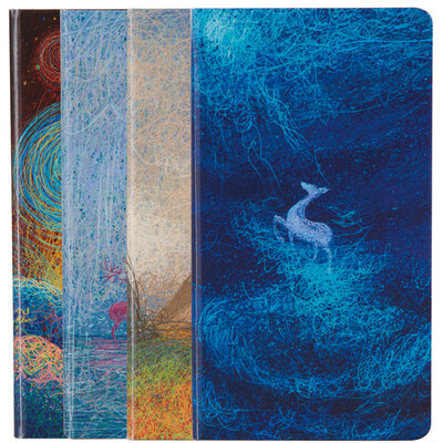 

Deli Y4812801 find deer series 48k-128 pages notebook hard copy diary notebook single installed color random