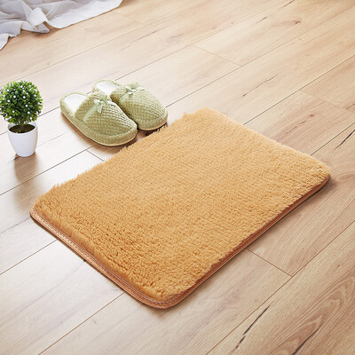 

Fang Ruo FANROL mat silk plush non-slip door mat door mat beige 40 60cm