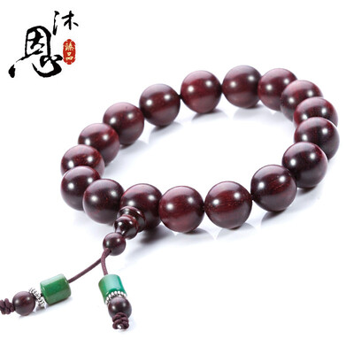 

Muen lobular red sandalone hand string high density female models 12mm * 17 sweet and fresh SC20860