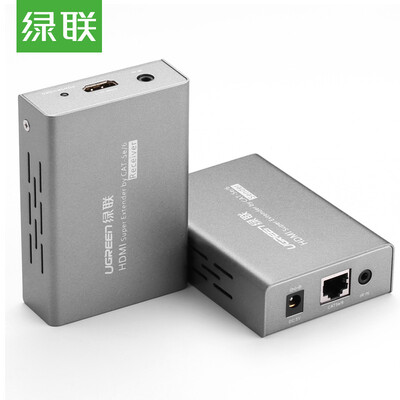 

Зеленый сустав (UGREEN) Кабель HDMI удлинитель однопроводной кабель 50 м 60 м 100 м HDMI с расширенной поддержкой RJ45 Усилитель HDMI, ИК-транспортной сети 40210