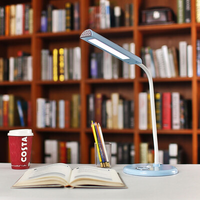 

Good vision eye learning work dormitory adjustable light color LED rechargeable eye lamp TG903-TSC-BU