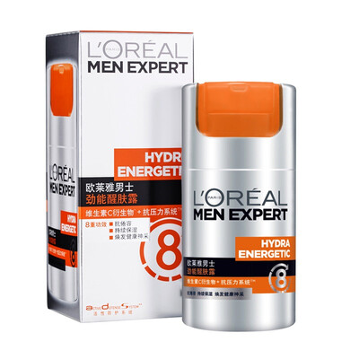 

L&39Oreal LOREAL Men&39s Renewing Lotion 8-fold effect 50ml lasting moisturizing anti-skin fatigue skin cream