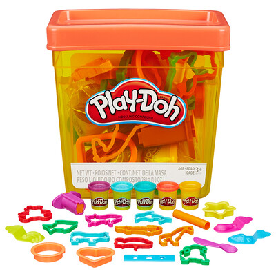 

Hasbro (Hasbro) ручной цветная грязь Doh пластилин безопасные и нетоксичные весело бочки (оранжевый) B1157