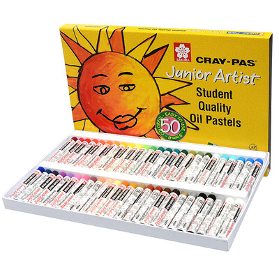 

Sakura Sakura XEP-50 50 Color Oil Painting Bags Set Art Soft Crayons