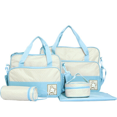

aardman Oxford cloth multi-functional fashion mummy bag HYT823 light blue